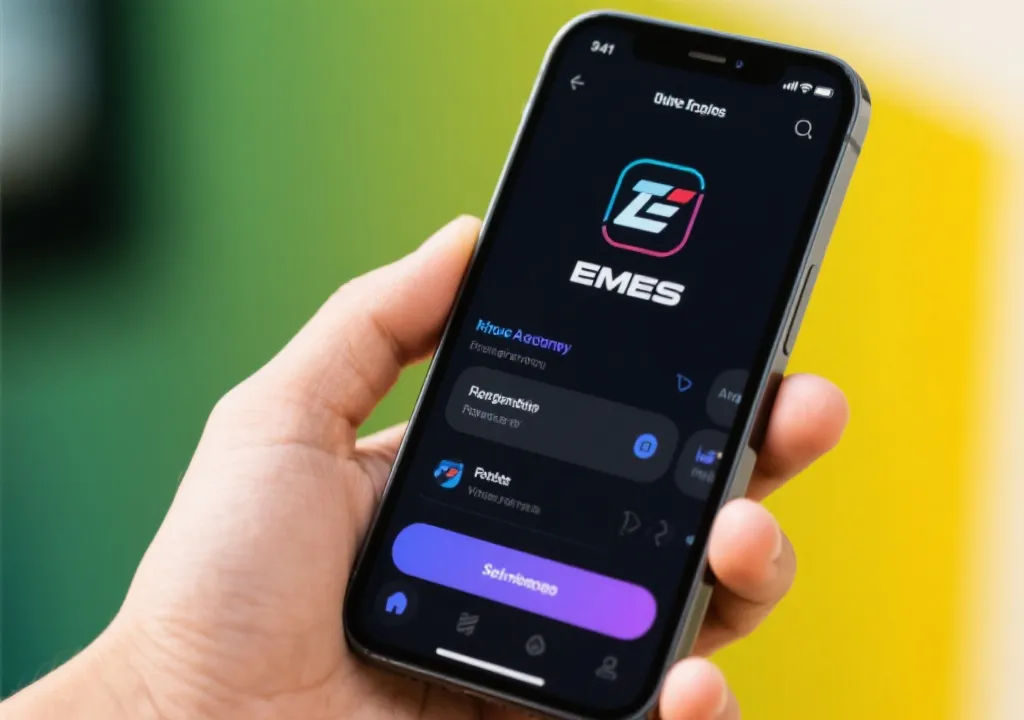 移动端应用界面展示